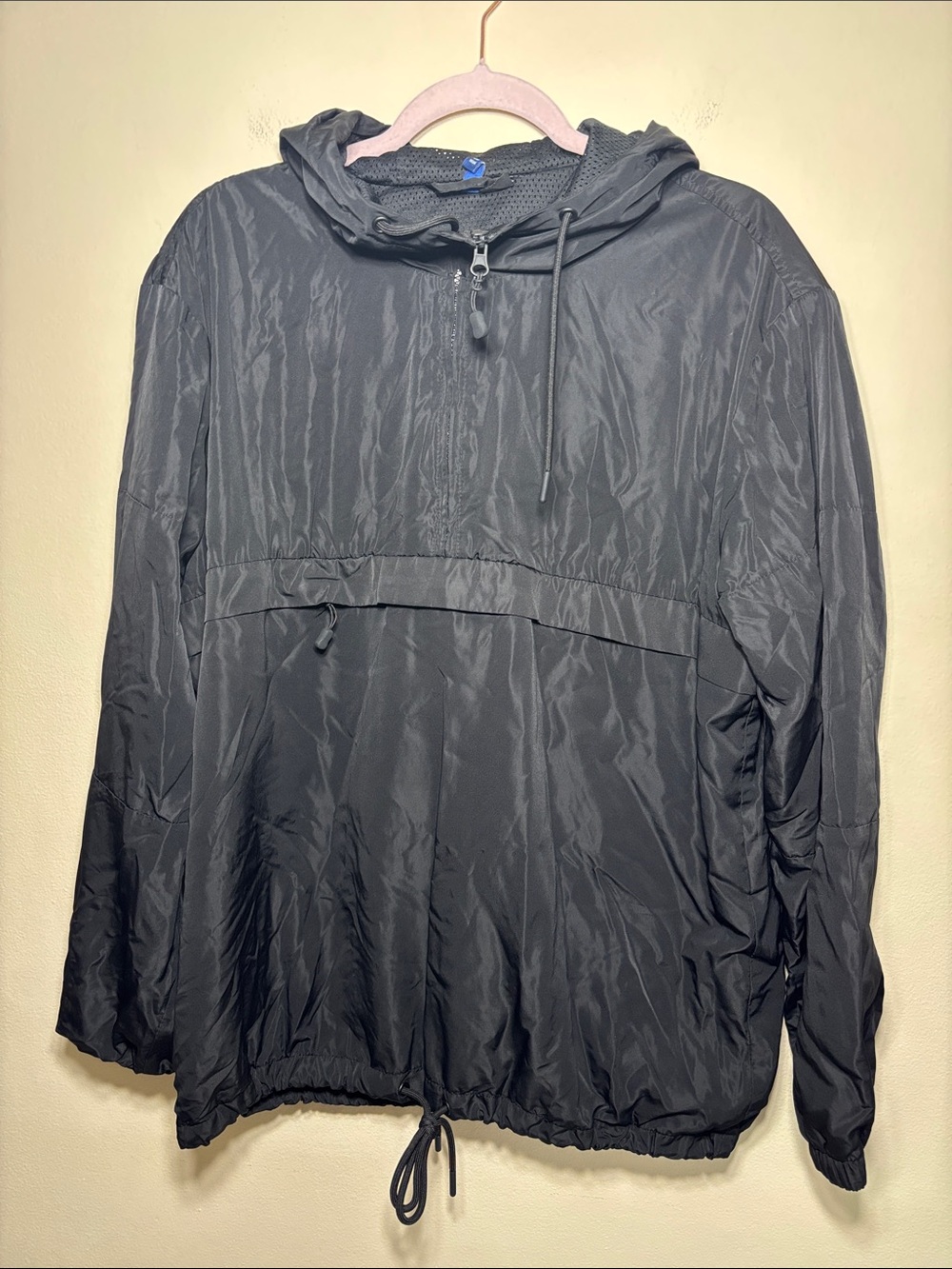 Divided Black Windbreaker